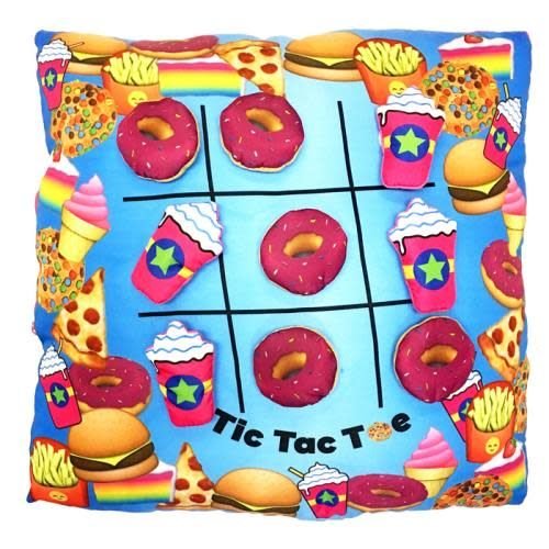 Donut Tic Tac Toe Pillow Donut Tic Tac Toe Pillow