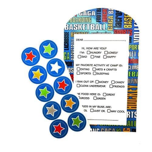 Sports Foldover Stationery Sports Foldover Stationery