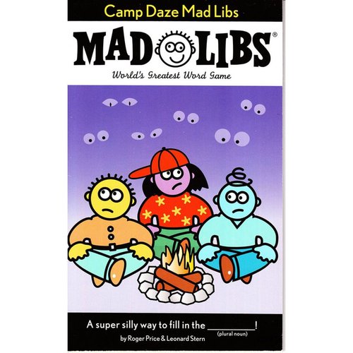 Camp Daze Mad Libs Camp Daze Mad Libs