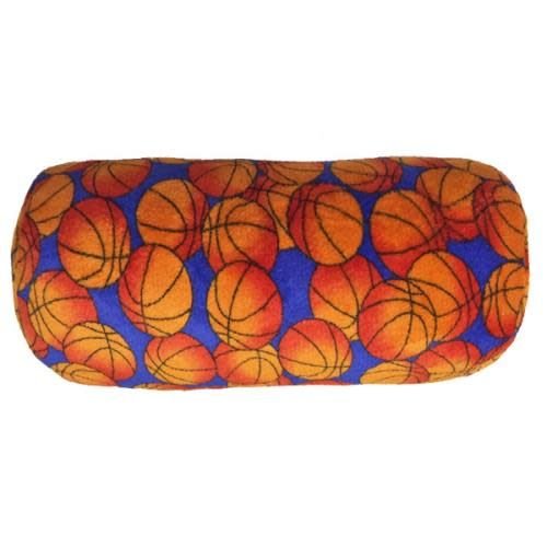 Basketballs Fuzzy Bolster Pillow Basketballs Fuzzy Bolster Pillow