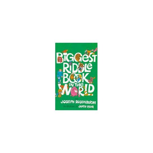 Biggest Riddle Book in the World Biggest Riddle Book in the World
