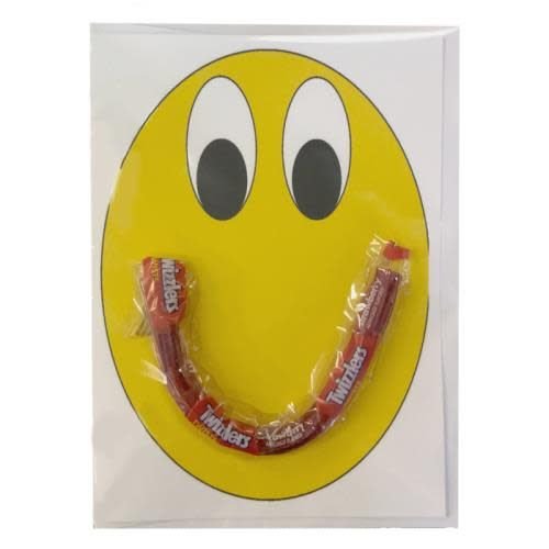 Smiley Face Candy Card Smiley Face Candy Card