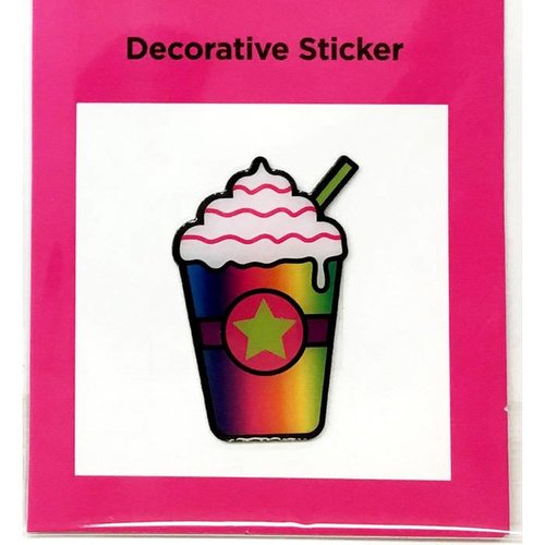 Rainbow Frap Metal Sticker Rainbow Frap Metal Sticker