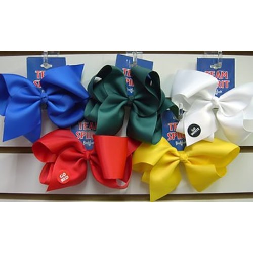 Color War Large Gross Grain Bow Color War Large Gross Grain Bow