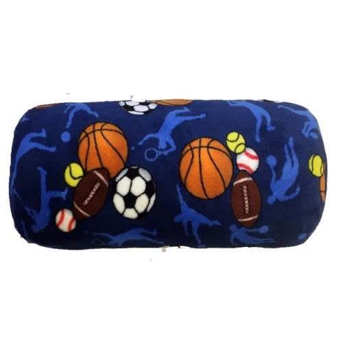 Sports Frenzy Fuzzy Bolster Pillow Sports Frenzy Fuzzy Bolster Pillow