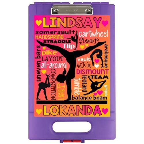 Gymnastics Clipboard Gymnastics Clipboard