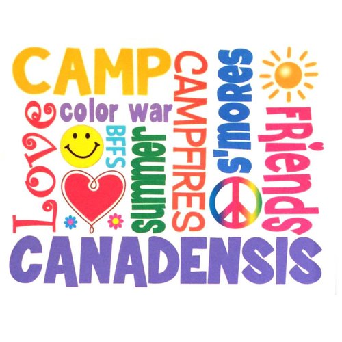 Color Words Camp Notecards Color Words Camp Notecards