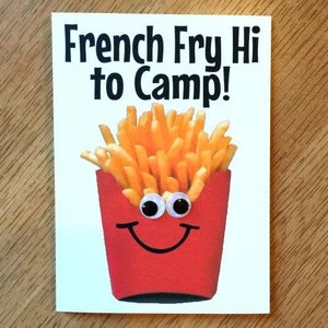 Fries Wiggy Eye Card
