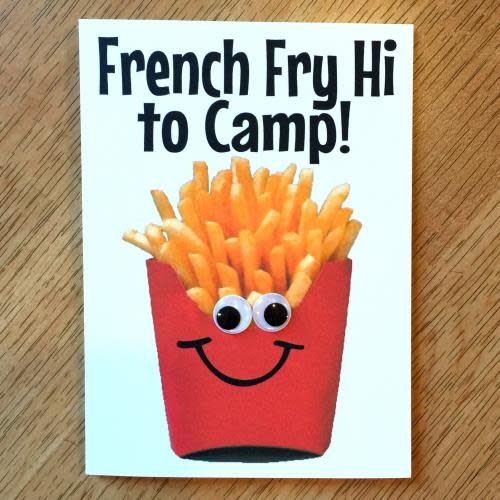 Fries Wiggy Eye Card Fries Wiggy Eye Card