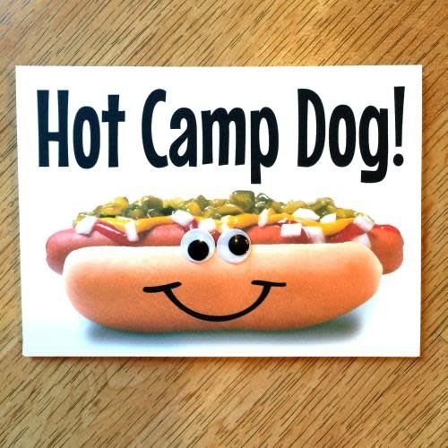 Hot Dawg Wiggly Eye Card Hot Dawg Wiggly Eye Card