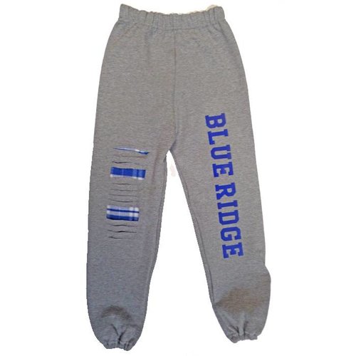 Ripped Plaid Camp Sweats Ripped Plaid Camp Sweats