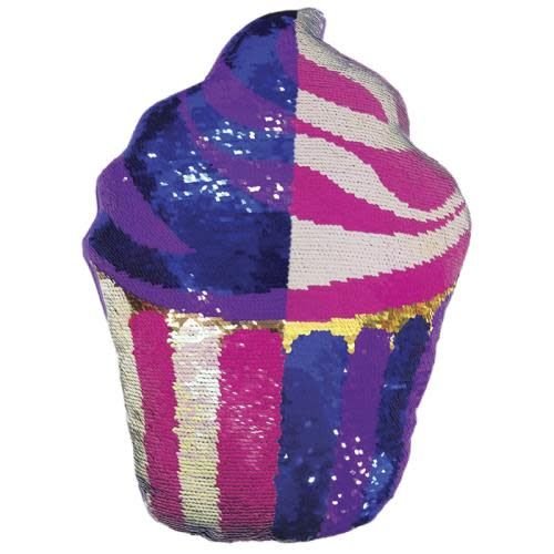 Cupcake Sequin Pillow Cupcake Sequin Pillow