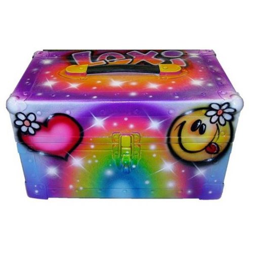 Airbrushed Retro Mini Trunk Airbrushed Retro Mini Trunk