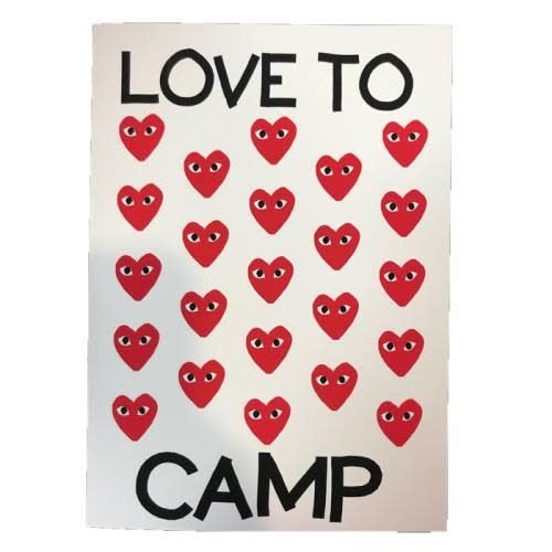 Commes to Camp Card Commes to Camp Card
