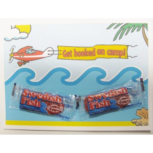 Swedish Fish Candy Card Swedish Fish Candy Card