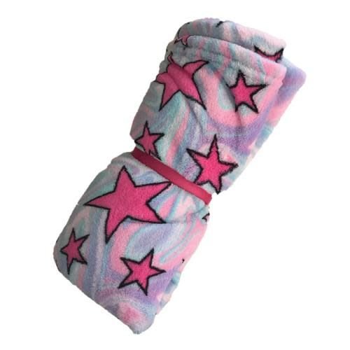 Swirly Stars Fuzzy Blanket Swirly Stars Fuzzy Blanket