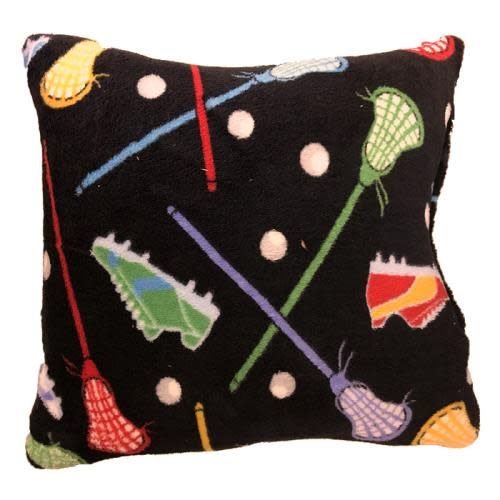 Lacrose Fuzzy Square Pillow Lacrose Fuzzy Square Pillow