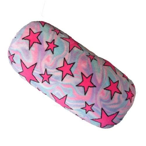 Stars Fuzzy Bolster Pillow Stars Fuzzy Bolster Pillow
