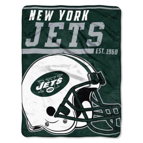 NY Jets Team Throw Blanket NY Jets Team Throw Blanket