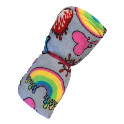 Dripping Graffiti Fuzzy Blanket Dripping Graffiti Fuzzy Blanket