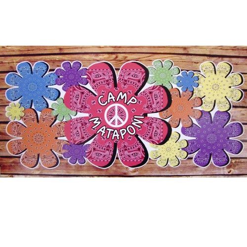 Bandana Flower Personalized Wall Cling Bandana Flower Personalized Wall Cling