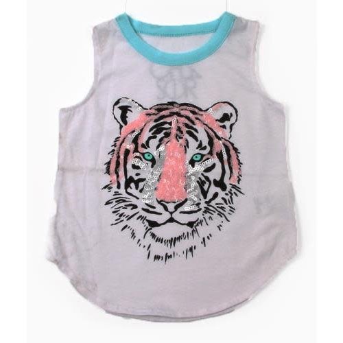 Sequin Tiger Muscle Tank Sequin Tiger Muscle Tank