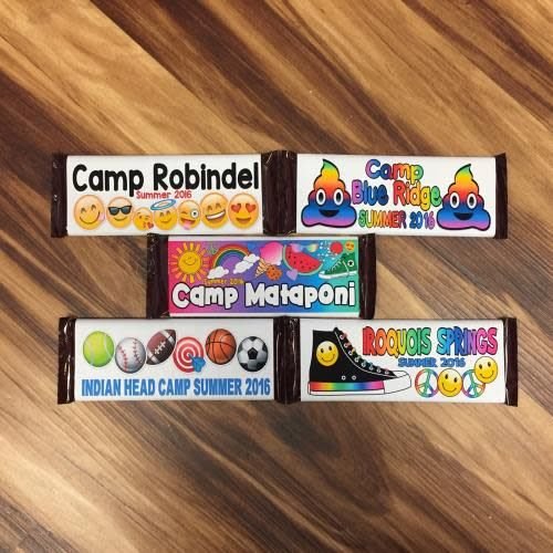 Custom Hershey Bars SET-OF-6 Custom Hershey Bars SET-OF-6