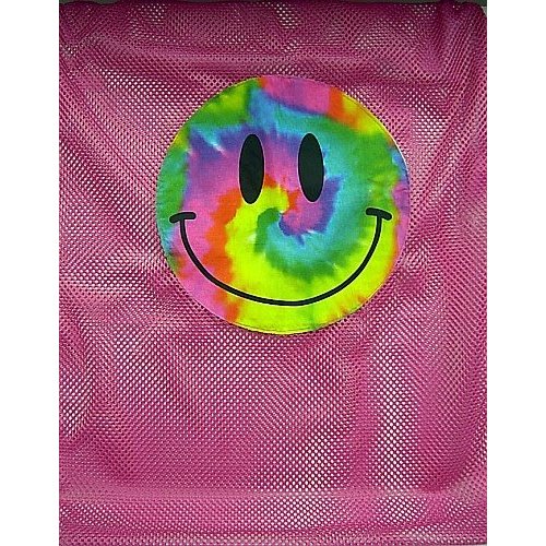 Pink Smiley Laundry Bag Pink Smiley Laundry Bag