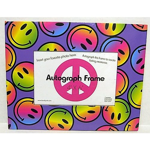 Tie Dye Smiley Autograph Frame Tie Dye Smiley Autograph Frame