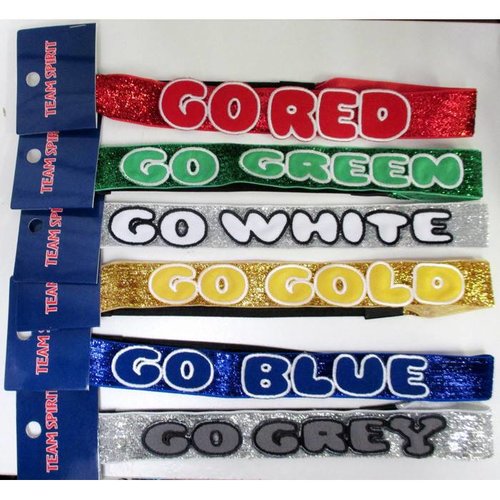Sparkly Glitter Color War Headband Sparkly Glitter Color War Headband