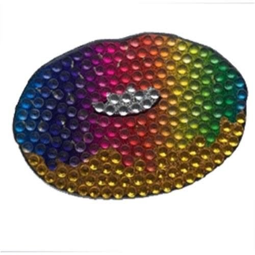 Rainbow Donut Bling Sticker Rainbow Donut Bling Sticker