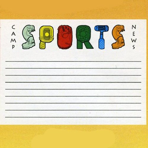 Sports Camp News Notecards Sports Camp News Notecards