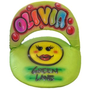 Lovey Smiley Airbrushed Ground Chair