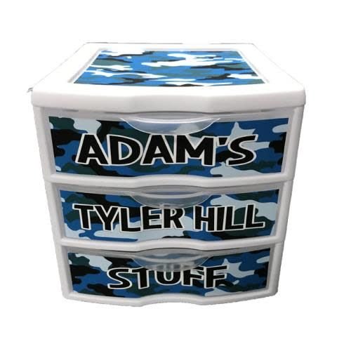 Blue Camo Drawers Blue Camo Drawers