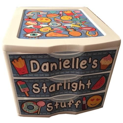 Denim Patches Drawers Denim Patches Drawers