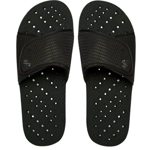 All Black Showaflop Slides All Black Showaflop Slides