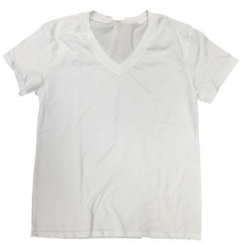 White Firehouse V-Neck T-Shirt White Firehouse V-Neck T-Shirt