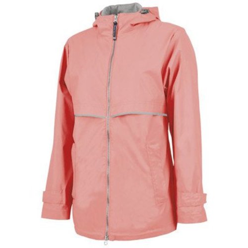 Coral New Englander Rain Jacket Coral New Englander Rain Jacket