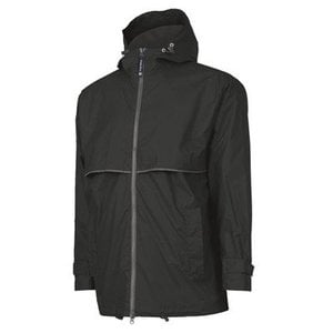 Black New Englander Rain Jacket