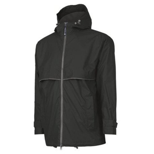 Black New Englander Rain Jacket Black New Englander Rain Jacket