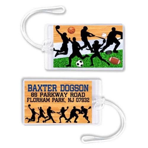 Silhouettes Luggage Tag Silhouettes Luggage Tag