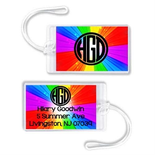 Monogram Luggage Tag Monogram Luggage Tag