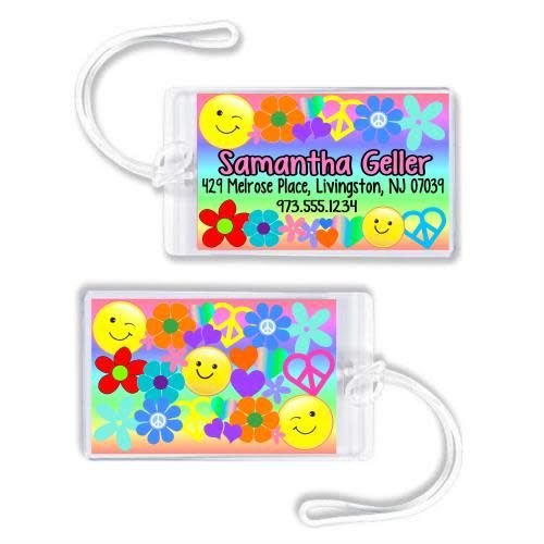 Peace and Love Luggage Tag Peace and Love Luggage Tag