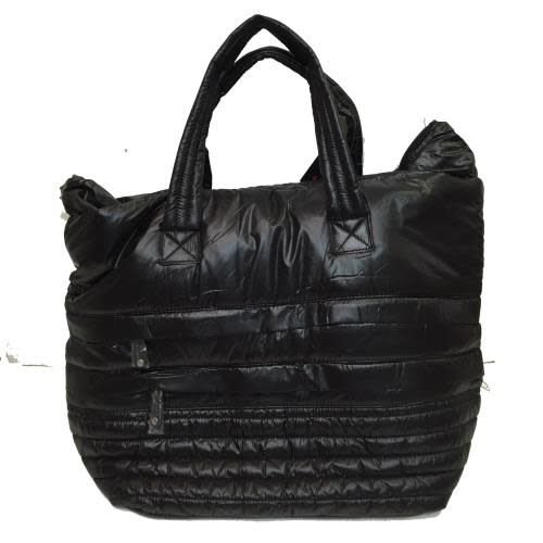 Black Puffer Tote Black Puffer Tote