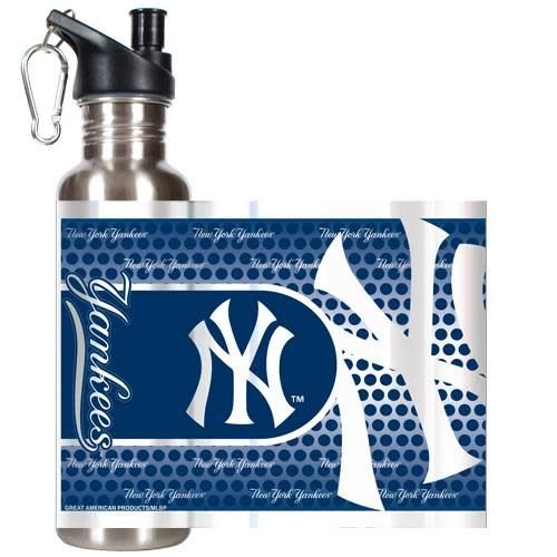 NY Yankees Steel Water Bottle NY Yankees Steel Water Bottle