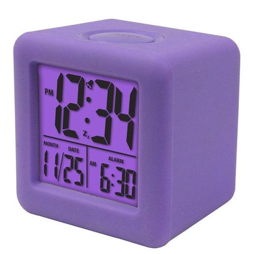 Purple Square Digital Clock Purple Square Digital Clock