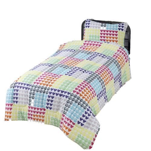 Peace and Love Jersey Comforter Peace and Love Jersey Comforter