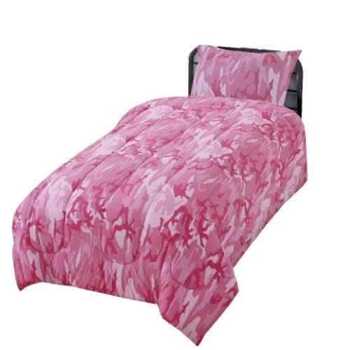 Pink Camo Jersey Comforter Pink Camo Jersey Comforter