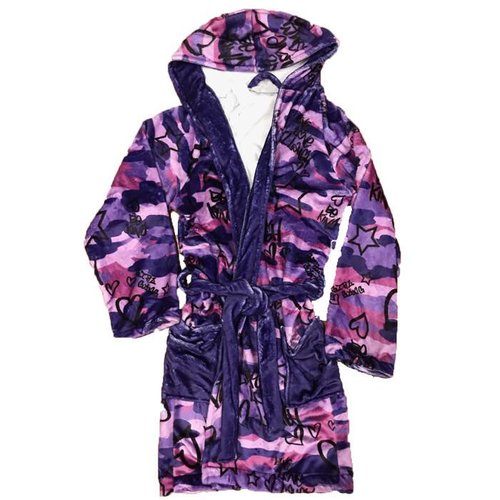 Live, Love, Laugh Purple Camo Robe Live, Love, Laugh Purple Camo Robe