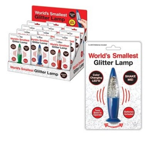 World's Smallest Glitter Lamp World's Smallest Glitter Lamp
